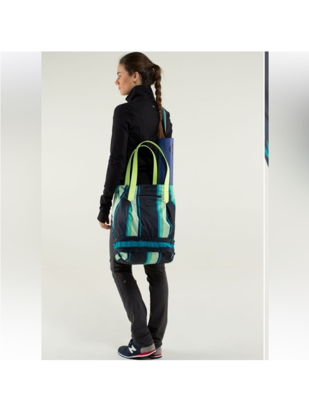 Lululemon Enlighten & Expand Tote yoga gym overnight beach bag - Picture 5 of 14